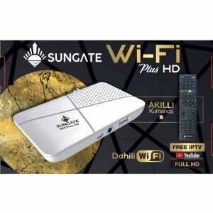 Sungate Wi-Fi Plus HD Ä°PTV Uydu AlÄ±cÄ±sÄ±